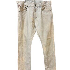 Denim & Supply Ralph Lauren Men’s Distressed Jeans – Flag Patch Detail Size: 34